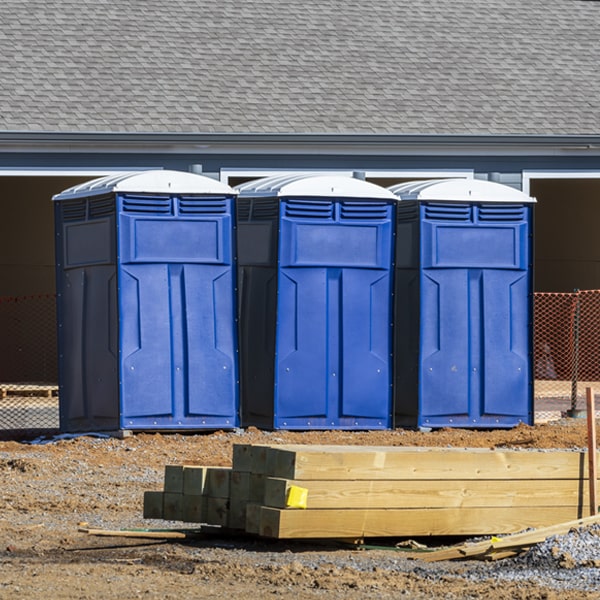 do you offer hand sanitizer dispensers inside the portable toilets in Coe Michigan